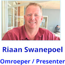 Riaan Swanepoel Omroeper / Presenter