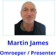 Martin James Omroeper / Presenter